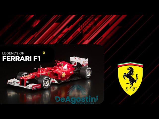Legends of Ferrari F1 - Ferrari F2012 Fernando Alonso | Deagostini 