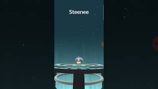 Shiny bounsweet evoluutio #pokemon #pokemongo #bounsweet