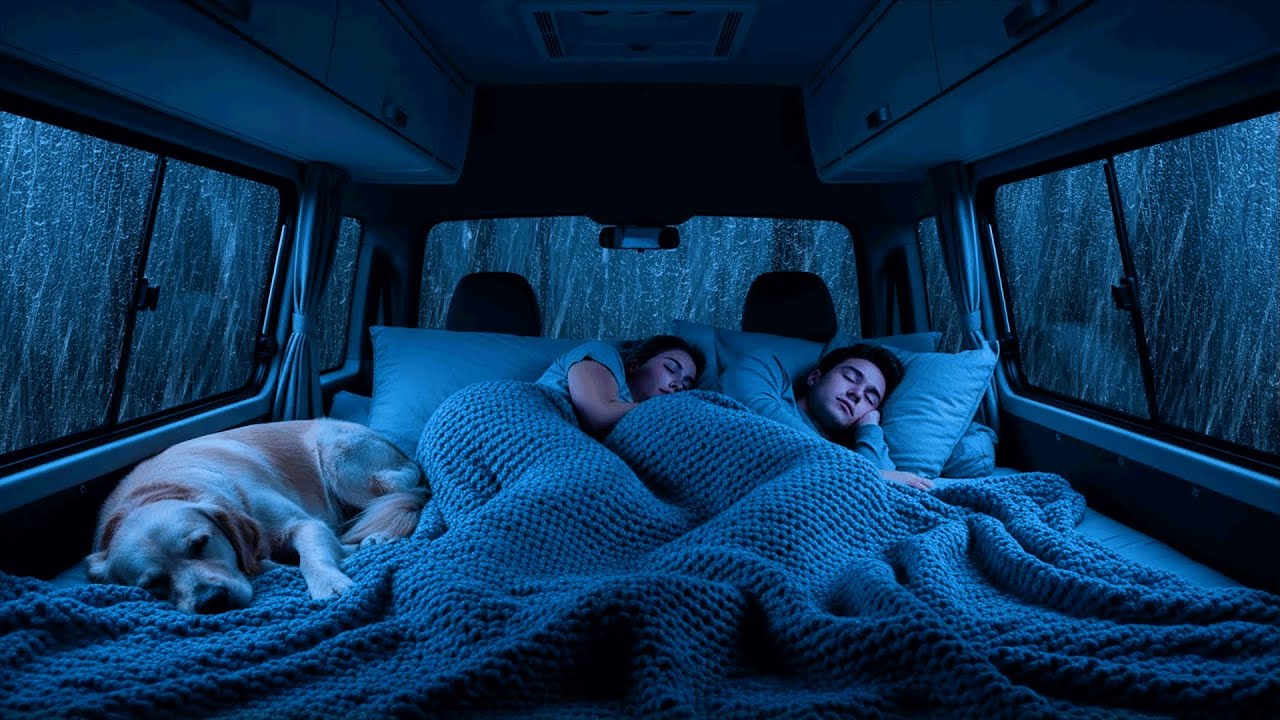 Ambiente para Sono Profundo 🌧️ Sons Naturais de Chuva para Dormir Rápido e Restaurar o Sono