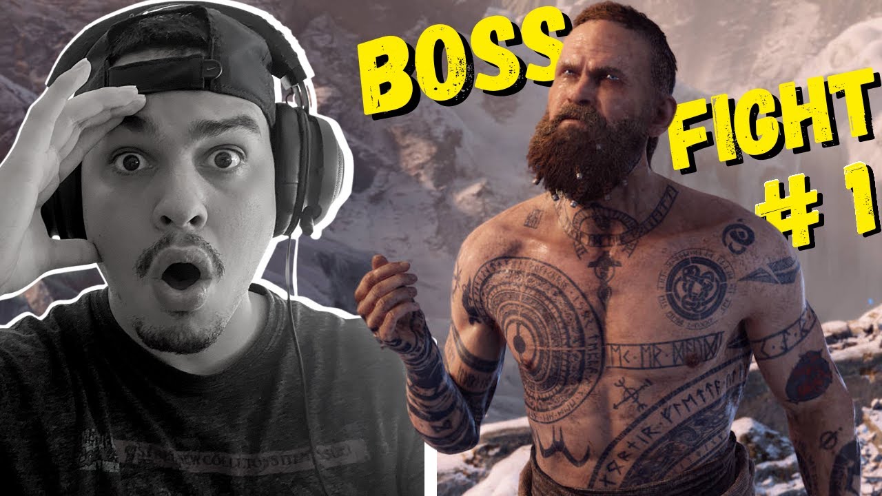 🔴 First Time Playing God of War (2018) | BOSS FIGHT #1 |