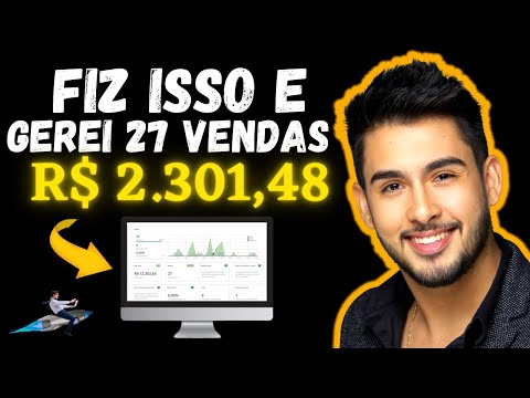 VENDA COMO AFILIADO SEM APARECER! MÉTODO RÁPIDO,FÁCIL E SIMPLES! 100% GRÁTIS!