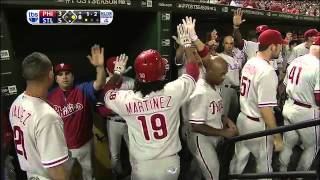 2011/10/05 Martinez scores on wild pitch