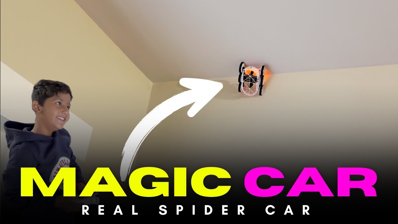 MAGIC CAR 🚗 Driving on WALLS 😱 - YouTube