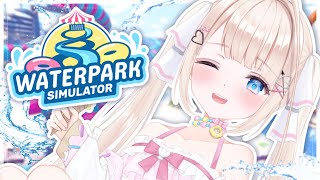 Waterpark Simulator ┊ Summer isn’t over yet! I wanna go to Waterpark #peostream