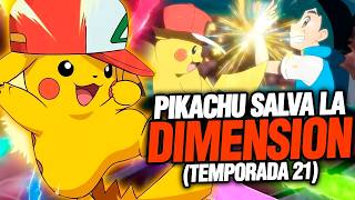 🔴Salvan la DIMENSIÓN con la GENKIDAMA! Pokemon (Temporada 21)