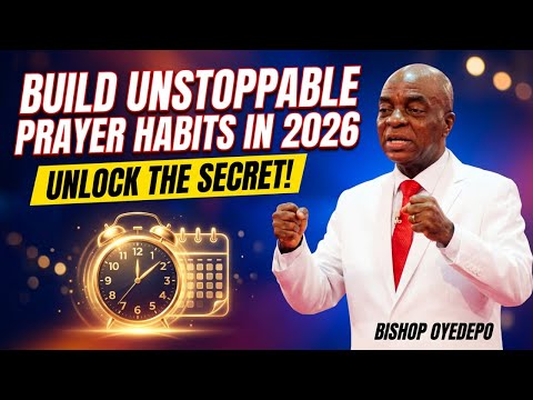 HOW TO BUILD A SYSTEMIC & CONSISTENT PRAYER LIFE IN 2026 | Bishop David Oyedepo