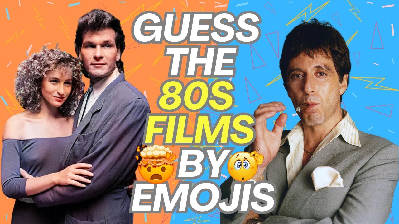 🎥 Guess the 80 FILMS By Emojis | 80s Film Quiz Challenge! 🎥