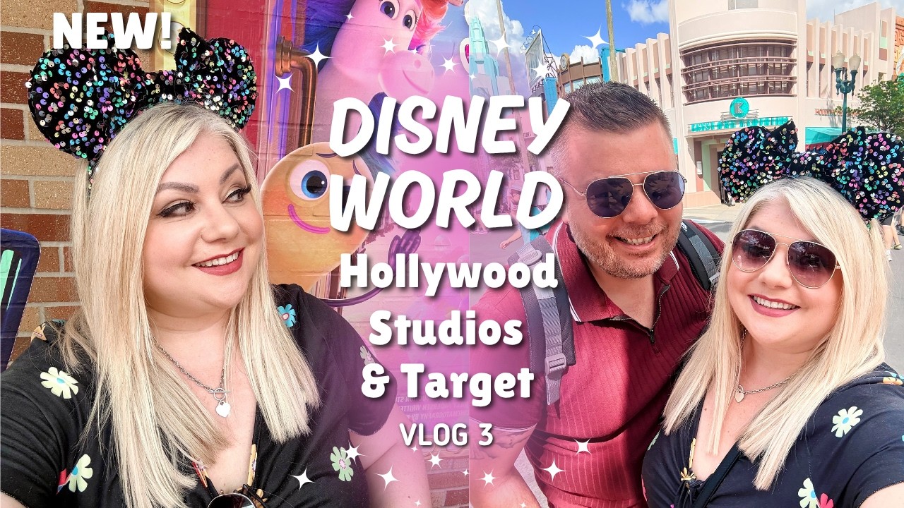 DISNEY WORLD VLOG ✨ Hollywood Studios, Target & checking in to Animal Kingdom Lodge