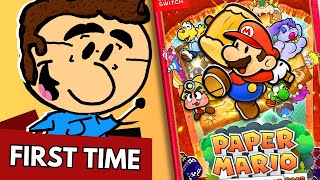 Jakes FIRST TIME EVER Playing Paper Mario: The Thousand Year Door (PART 2)