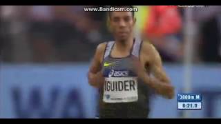 IAAF Diamond League Paris 2016 - Men's 3000m - Yomif Kejelcha 7:28.19 - World U20 Record
