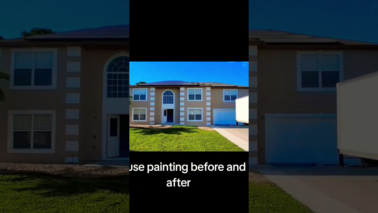 house painting before and after 
