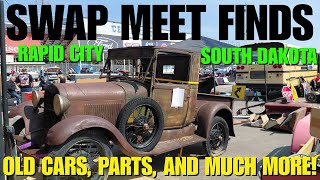 Looking for rusty gold at the Swap Meet in Western South Dakota Rapid City Swap Meet 2025
