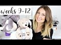 Twin Pregnancy Vlog Weeks 9-12: Doppler, Nausea, Body Products | Kendra Atkins