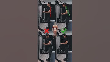 🔥🛑Tricep Pushdown Mistakes🛑🔥