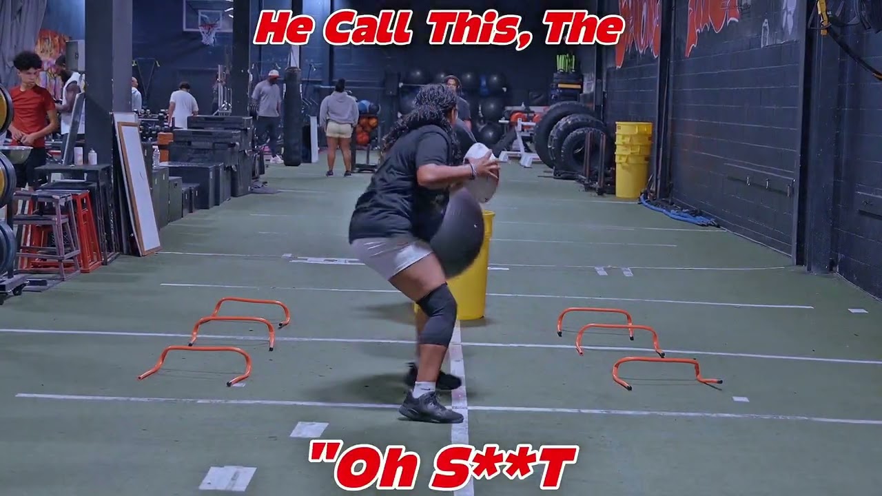 QB Workout Drills w / Coach Trip