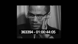 Malcolm X : Honest Dialogue Between Blacks and Whites