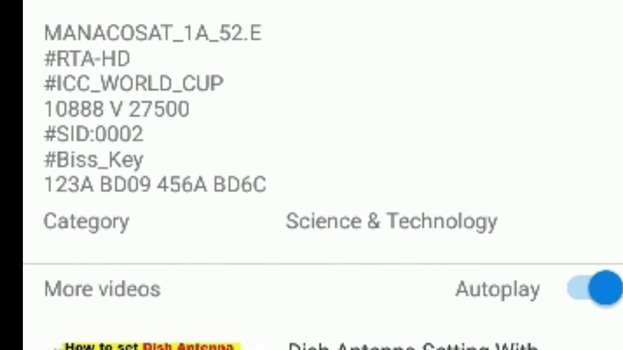 RTA NEWS biss key Frequency All About RTA news