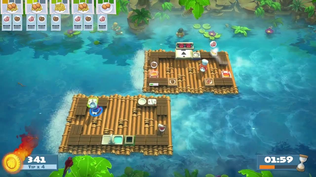 Ep. 489:  Overcooked Chaos! @KD_Kesu @KD_Kuramii #Live #Trending