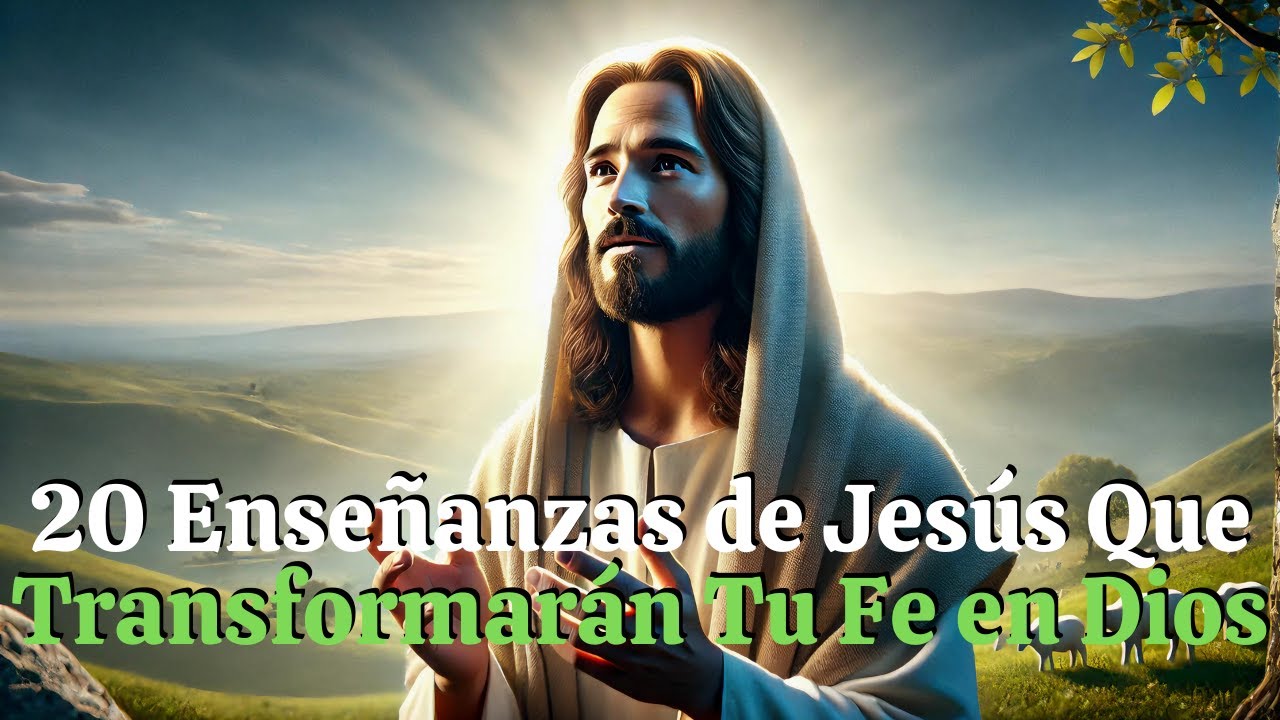 Las 20 Enseñanzas Más Poderosas de Jesús Sobre la Fe en Dios Que ...