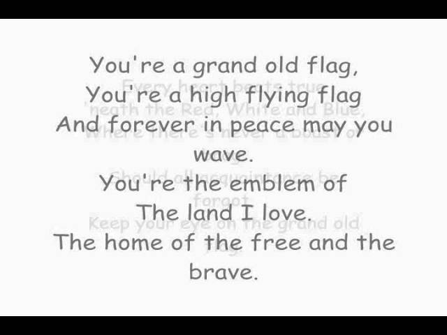Bebe Winans You Re A Grand Old Flag Lyrics Youtube