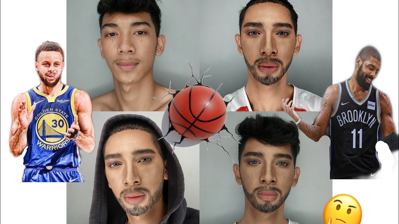 NBA PLAYER INSPIRED MAKEUP TRANSFORMATION By ALEX FERNANDEZ YouTube