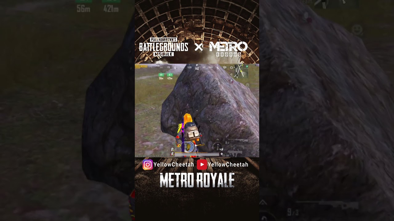 Metro Royale enemy dropped 2 yellow gun🔥 
