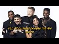 PENTATONIX: Sound Of Silence Lyrics Video