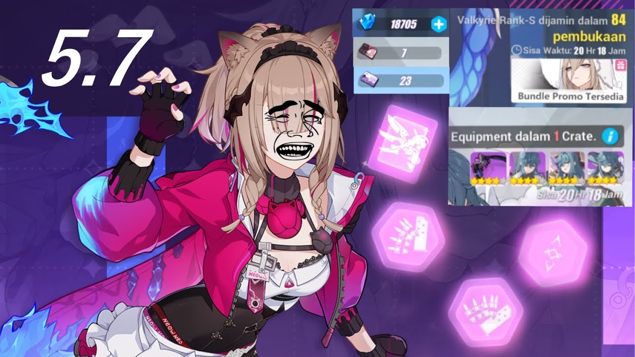 Ku kira hoki, rupanya ampas yang tertunda [Spending event 5.7][Honkai Impact 3]