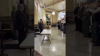 Kansas Statehouse filled with song on National Day of Prayer