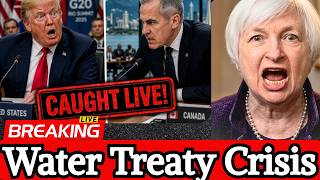 BREAKING: US–Canada Water Treaty Dispute Escalates — Carney Pushes Back on Policy Change