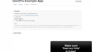 UserPro: Twitter Connect Tutorial
