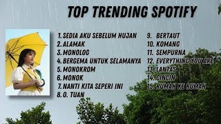Sedia Aku Sebelum Hujan - TOP HITS SPOTIFY FEBRUARI 2026 - Lagu Galau  Tenang - Tiktok Hits Viral