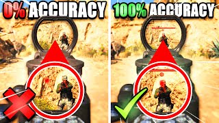 How to Have 100% Accuracy & Improve Aim! | Best Settings + Aim Assist Tips (Cold War)