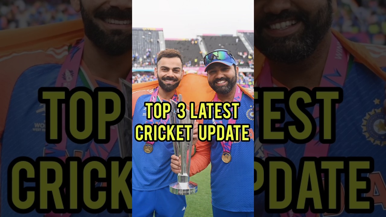 Abhishek Sharma Is Reddy For India Vs Pakistan 🥶 ! Top 3 Cricket Update 😱