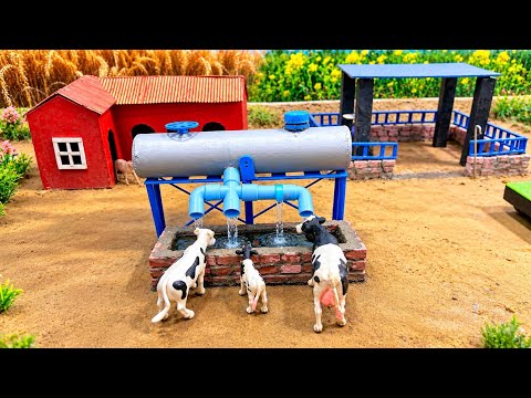 Farmer Builds an Amazing Water System for Cows! 🐄💧 | Mini DIY Project