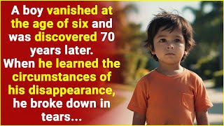 A missing boy was accidentally discovered - 70 years later…