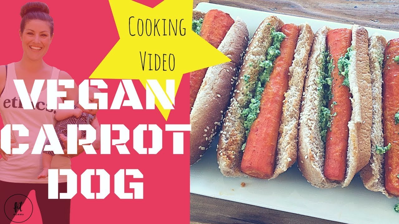 VEGAN Carrot Dogs They SERIOUSLY Taste like a HOTDOG YouTube