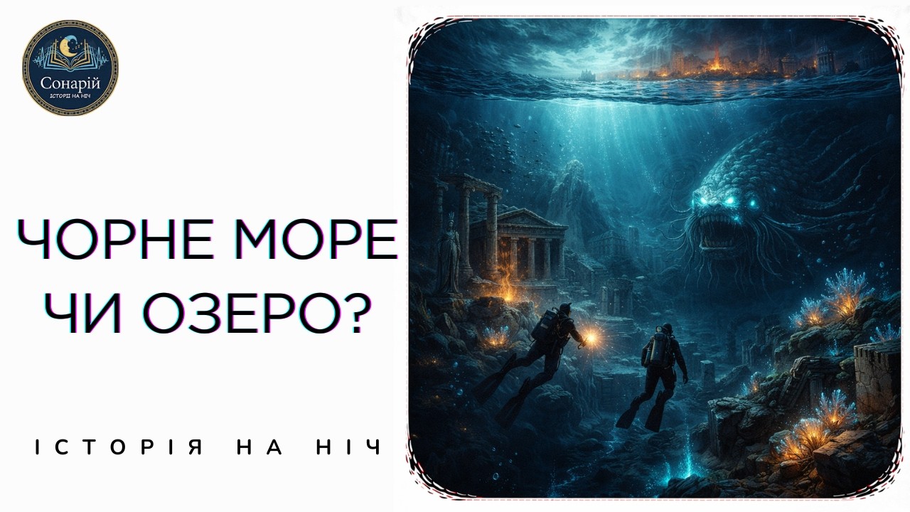 Коли ЧОРНЕ МОРЕ Було Озером: Таємниці Зниклих Цивілізацій, Де Ховається Інше Життя | Історія на ніч
