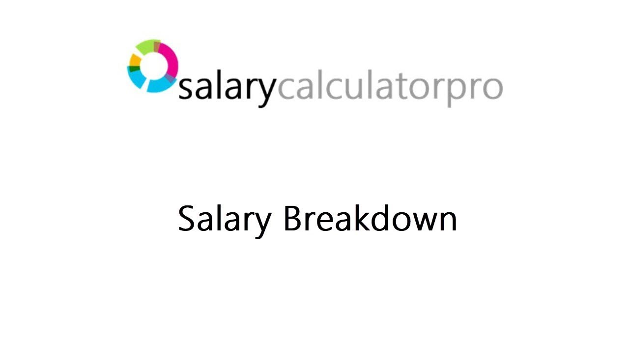 Salary Calculator Pro - Salary Breakdown