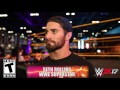 WWE 2K17 - WrestleMania interview with Seth Rollins
