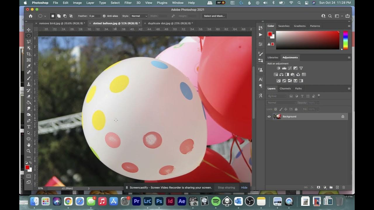 How to use the fill tool in YouTube