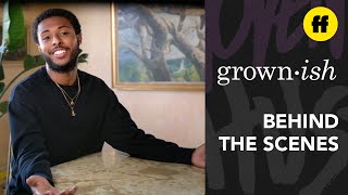 grown-ish: Behind The Scenes | Diggy Simmons On Creating Doug | Freeform