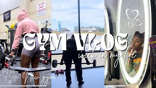 GYM VLOG // week in my life // NEW GYM??? TRYING TO EAT HEALTHY, WORKOUT WITH ME, GYMSHARK HAUL