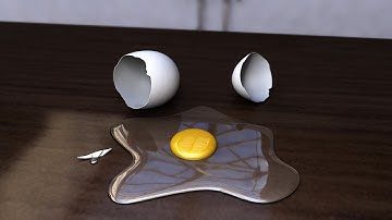 How I Model a Broken Egg In Maya - by PCW