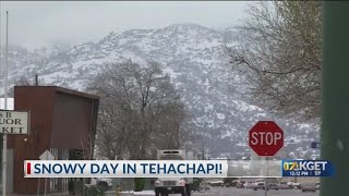Snow day in Tehachapi