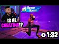 I hosted the fastest fortnite custom game ever... (did he cheat?)