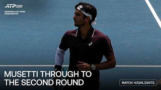 Lorenzo Musetti vs Matteo Arnaldi Highlights | Washington D.C. 2026 Round 1