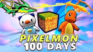 We Spent 100 Days in ONE BLOCK as Pixelmon Rivals by L8Games 133,076 views 1 month ago 1 hour, 41 minutes
