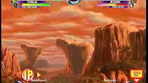 MvC2 Online (360): Dmdifiore (Cyke/Cab/Doom) vs Brett (MSP) 1 .:1.27.10:.
