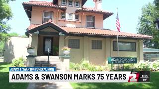 Lincoln County funeral home celebrates 75 years in historic Governor’s house